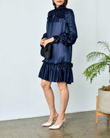 Temperley London(テンパリー ロンドン)のひざ丈ドレス結婚式やパーティーにぴったりのレンタルアイテム。