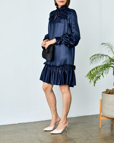 Temperley London(テンパリー ロンドン)のひざ丈ドレス結婚式やパーティーにぴったりのレンタルアイテム。