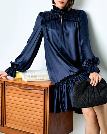 Temperley London(テンパリー ロンドン)のひざ丈ドレス結婚式やパーティーにぴったりのレンタルアイテム。