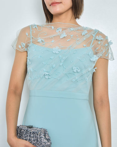 Theia(セイア)のロングドレス結婚式やパーティーにぴったりのレンタルアイテム。