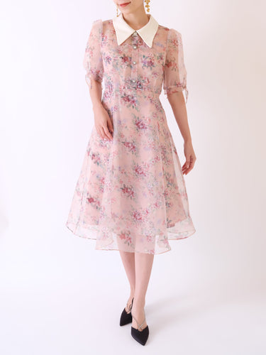 Kenneth Lady(ケネス レディー)のミディドレス結婚式やパーティーにぴったりのレンタルアイテム。