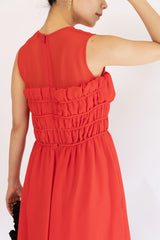 Kenzo(ケンゾー)のミディドレス結婚式やパーティーにぴったりのレンタルアイテム。