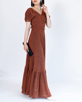 Luce(ルーチェ)のロングドレス結婚式やパーティーにぴったりのレンタルアイテム。