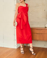 Cecilie Bahnsen(セシリー バンセン)のミディドレス結婚式やパーティーにぴったりのレンタルアイテム。