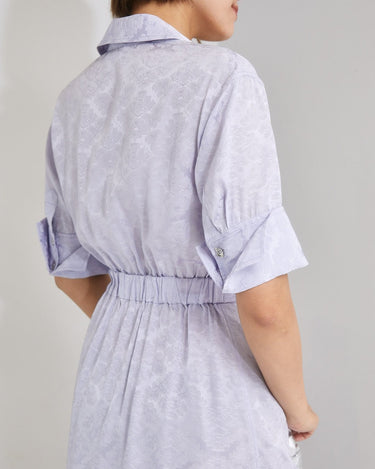 Ganni(ガニー)のミディドレス結婚式やパーティーにぴったりのレンタルアイテム。