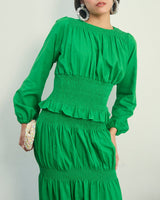 Oríré(オリレ)のロングドレス結婚式やパーティーにぴったりのレンタルアイテム。