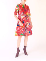 M / mika ninagawa(エム/ミカ ニナガワ)のひざ丈ドレス結婚式やパーティーにぴったりのレンタルアイテム。