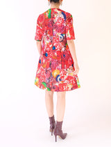 M / mika ninagawa(エム/ミカ ニナガワ)のひざ丈ドレス結婚式やパーティーにぴったりのレンタルアイテム。