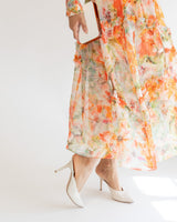 Marchesa Notte(マルケッサ ノッテ)のミディドレス結婚式やパーティーにぴったりのレンタルアイテム。