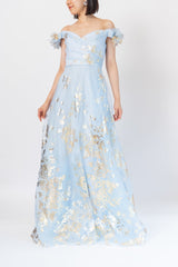 Marchesa Notte(マルケッサ ノッテ)のロングドレス結婚式やパーティーにぴったりのレンタルアイテム。