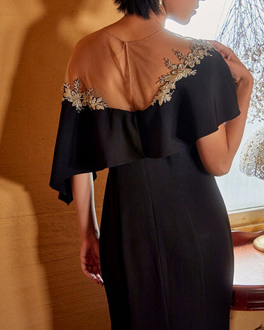 Marchesa Notte(マルケッサ ノッテ)のロングドレス結婚式やパーティーにぴったりのレンタルアイテム。