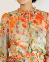 Marchesa Notte(マルケッサ ノッテ)のミディドレス結婚式やパーティーにぴったりのレンタルアイテム。