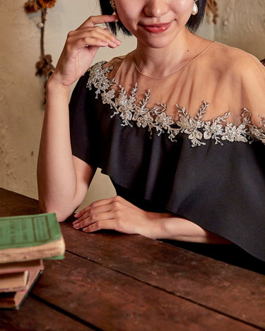 Marchesa Notte(マルケッサ ノッテ)のロングドレス結婚式やパーティーにぴったりのレンタルアイテム。