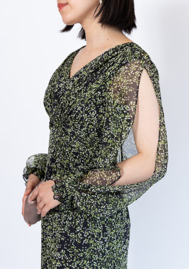 Mikael Aghal(ミカエル アグハール)のロングドレス結婚式やパーティーにぴったりのレンタルアイテム。