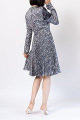 Mikael Aghal(ミカエル アグハール)のひざ丈ドレス結婚式やパーティーにぴったりのレンタルアイテム。