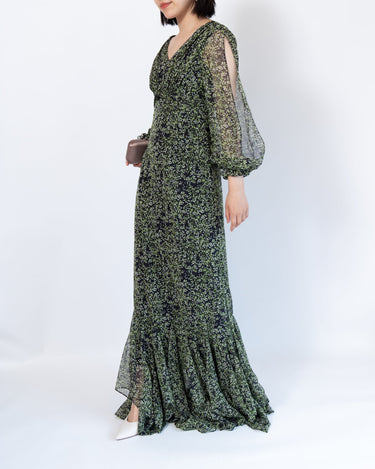 Mikael Aghal(ミカエル アグハール)のロングドレス結婚式やパーティーにぴったりのレンタルアイテム。