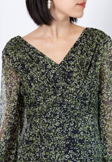 Mikael Aghal(ミカエル アグハール)のロングドレス結婚式やパーティーにぴったりのレンタルアイテム。