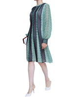 Mikael Aghal(ミカエル アグハール)のひざ丈ドレス結婚式やパーティーにぴったりのレンタルアイテム。