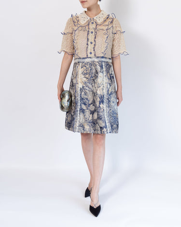 Miuco(ミュウコ)のひざ丈ドレス結婚式やパーティーにぴったりのレンタルアイテム。