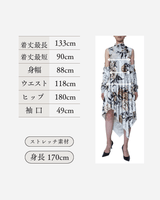 MM6 Maison Margiela(エムエムシックス メゾン マルジェラ)のミディドレス結婚式やパーティーにぴったりのレンタルアイテム。