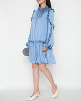 ML Monique Lhuillier(エムエル モニーク ルイリエ)のひざ丈ドレス結婚式やパーティーにぴったりのレンタルアイテム。