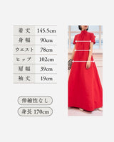 Staud(スタウド)のロングドレス結婚式やパーティーにぴったりのレンタルアイテム。