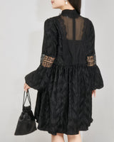 Ganni(ガニー)のミニドレス結婚式やパーティーにぴったりのレンタルアイテム。