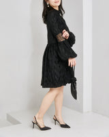 Ganni(ガニー)のミニドレス結婚式やパーティーにぴったりのレンタルアイテム。