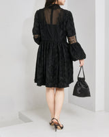 Ganni(ガニー)のミニドレス結婚式やパーティーにぴったりのレンタルアイテム。