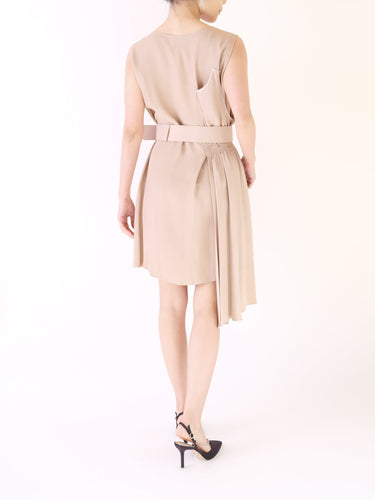 MM6 Maison Margiela(エムエムシックス メゾン マルジェラ)のミディドレス結婚式やパーティーにぴったりのレンタルアイテム。