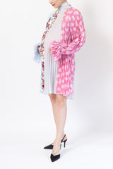 MSGM(エムエスジーエム)のひざ丈ドレス結婚式やパーティーにぴったりのレンタルアイテム。