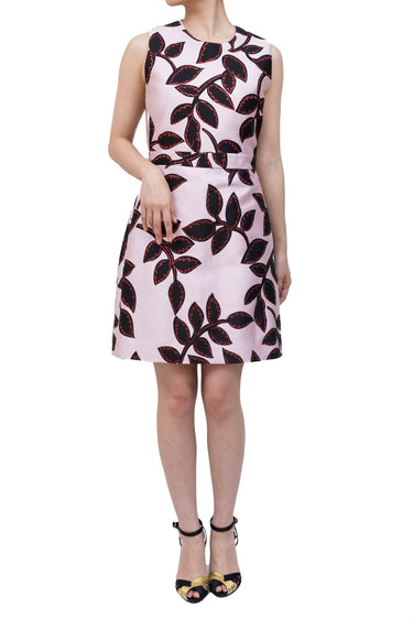 MSGM(エムエスジーエム)のひざ丈ドレス結婚式やパーティーにぴったりのレンタルアイテム。