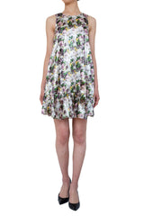 MSGM(エムエスジーエム)のひざ丈ドレス結婚式やパーティーにぴったりのレンタルアイテム。