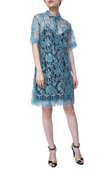 MSGM(エムエスジーエム)のひざ丈ドレス結婚式やパーティーにぴったりのレンタルアイテム。