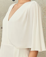 Halston(ホルストン)のオールインワン・コンビネゾン結婚式やパーティーにぴったりのレンタルアイテム。