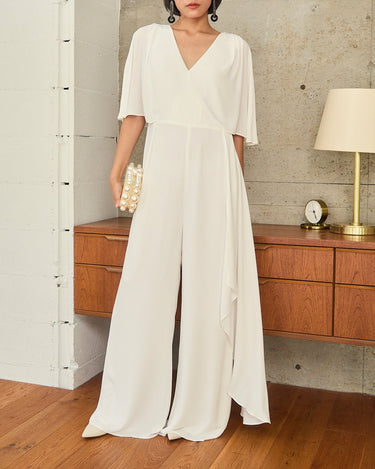 Halston(ホルストン)のオールインワン・コンビネゾン結婚式やパーティーにぴったりのレンタルアイテム。