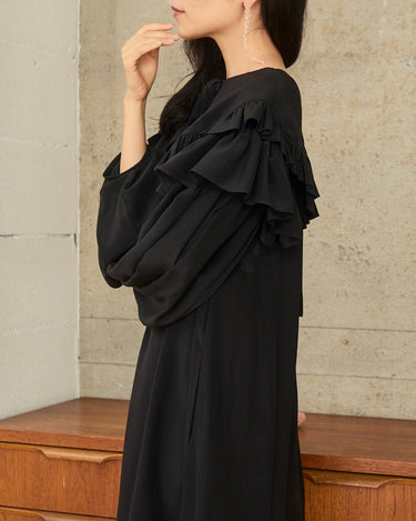 Simone Rocha(シモーネ ロシャ)のひざ丈ドレス結婚式やパーティーにぴったりのレンタルアイテム。