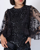 Needle & Thread(ニードル アンド スレッド)のロングドレス結婚式やパーティーにぴったりのレンタルアイテム。