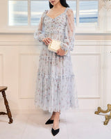 Needle & Thread(ニードル アンド スレッド)のロングドレス結婚式やパーティーにぴったりのレンタルアイテム。