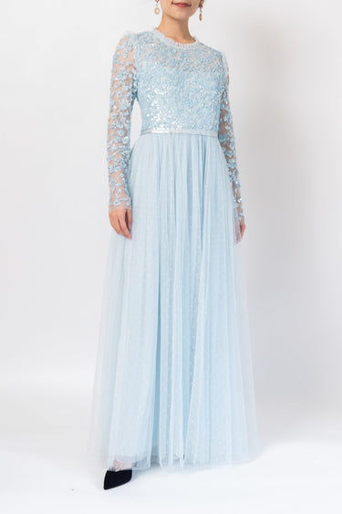 Needle & Thread(ニードル アンド スレッド)のロングドレス結婚式やパーティーにぴったりのレンタルアイテム。