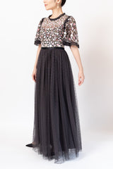 Needle & Thread(ニードル アンド スレッド)のロングドレス結婚式やパーティーにぴったりのレンタルアイテム。