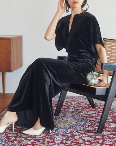 Norma Kamali(ノーマ カマリ)のロングドレス結婚式やパーティーにぴったりのレンタルアイテム。