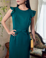 Phase Eight(フェイズ エイト)のミディドレス結婚式やパーティーにぴったりのレンタルアイテム。