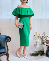 Rebecca Vallance(レベッカ ヴァランス)のミディドレス結婚式やパーティーにぴったりのレンタルアイテム。