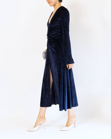 Rotate Birger Christensen(ローテート ビルガー クリステンセン)のミディドレス結婚式やパーティーにぴったりのレンタルアイテム。