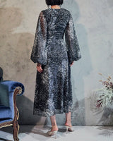 Rotate Birger Christensen(ローテート ビルガー クリステンセン)のミディドレス結婚式やパーティーにぴったりのレンタルアイテム。