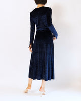 Rotate Birger Christensen(ローテート ビルガー クリステンセン)のミディドレス結婚式やパーティーにぴったりのレンタルアイテム。