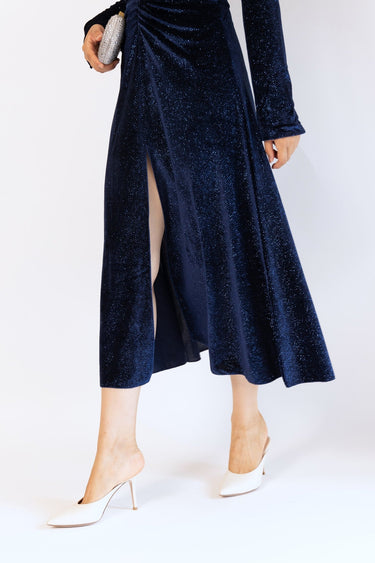 Rotate Birger Christensen(ローテート ビルガー クリステンセン)のミディドレス結婚式やパーティーにぴったりのレンタルアイテム。