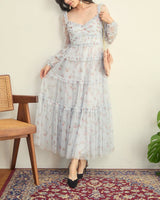 Needle & Thread(ニードル アンド スレッド)のロングドレス結婚式やパーティーにぴったりのレンタルアイテム。