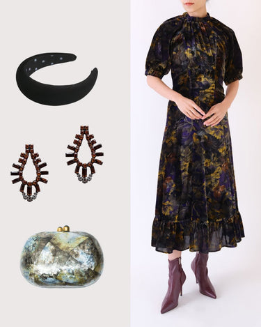 Sea New York(シー ニューヨーク)のミディドレス結婚式やパーティーにぴったりのレンタルアイテム。